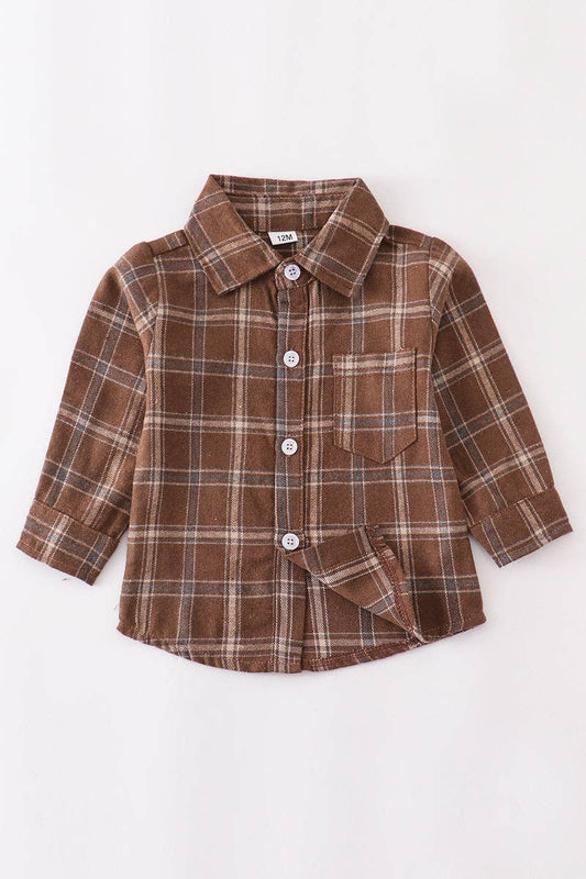 Cozy Earth Tone Flannel | Boys