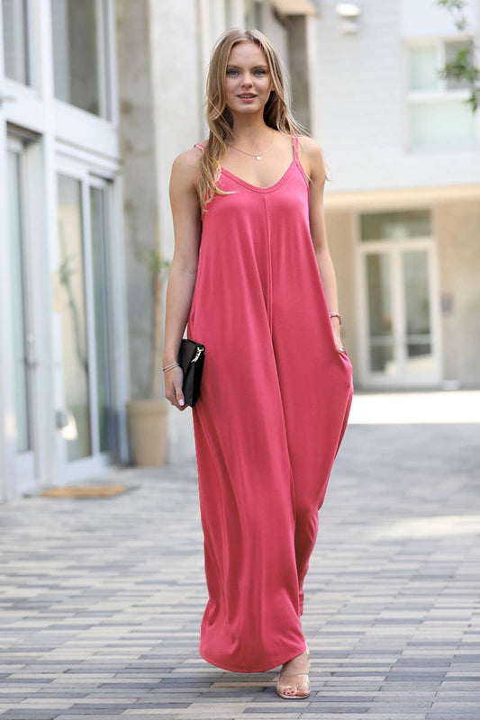 Dusty Rose Maxi Dress