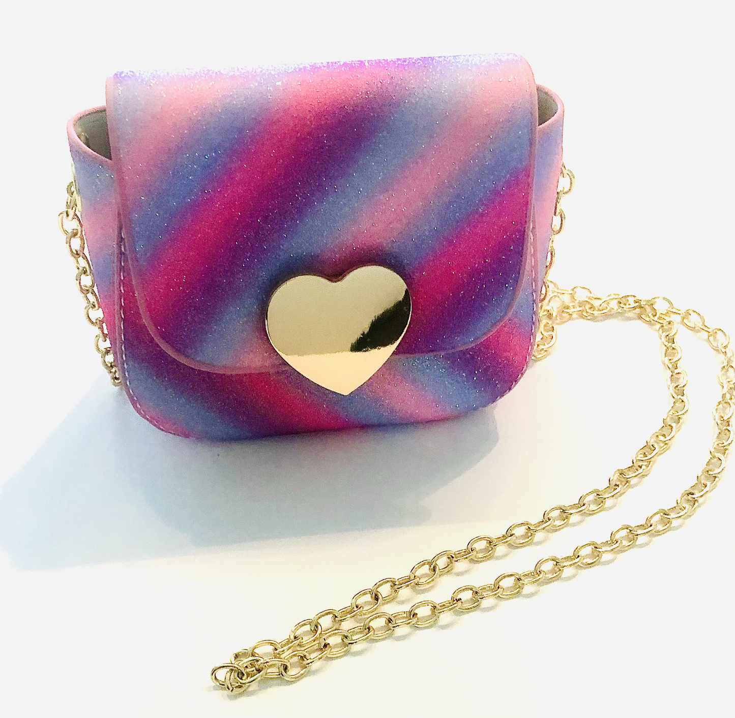 Rainbow Chain Purse