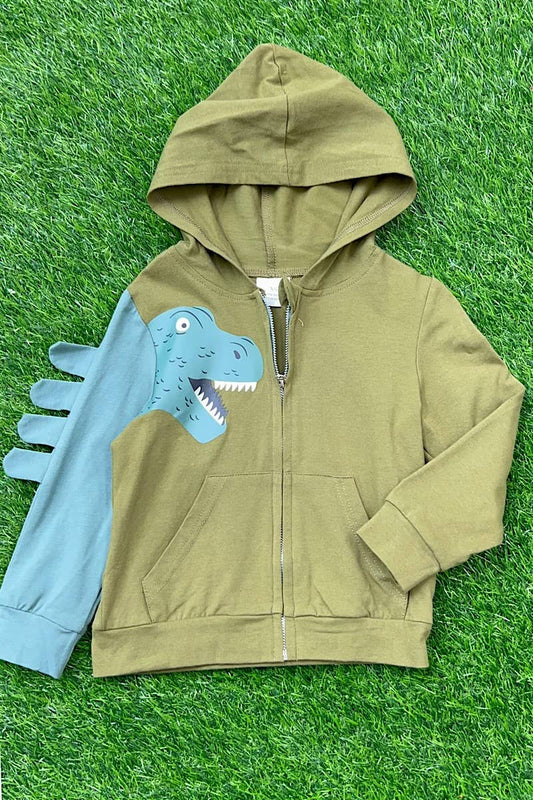 T-Rex Zip Up Hoodie