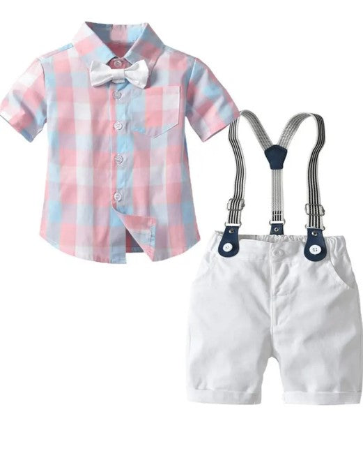 Boys Button Up Easter Set