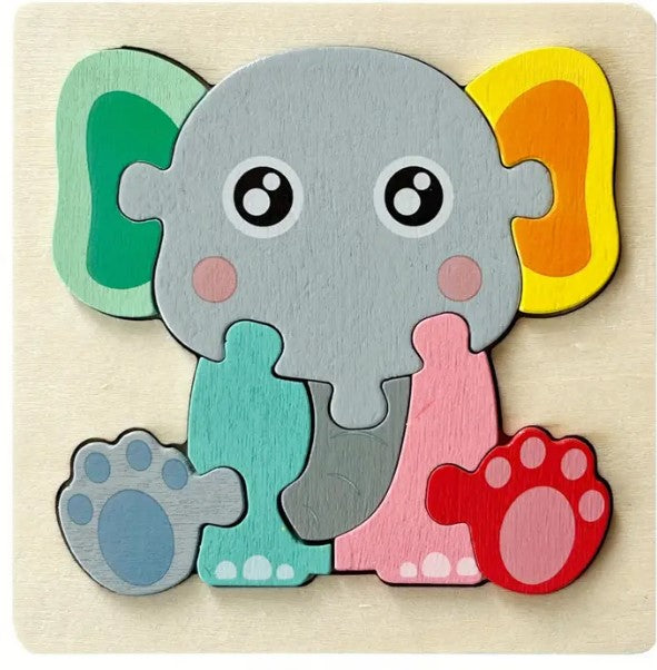 Mini Montessori Wooden Puzzles