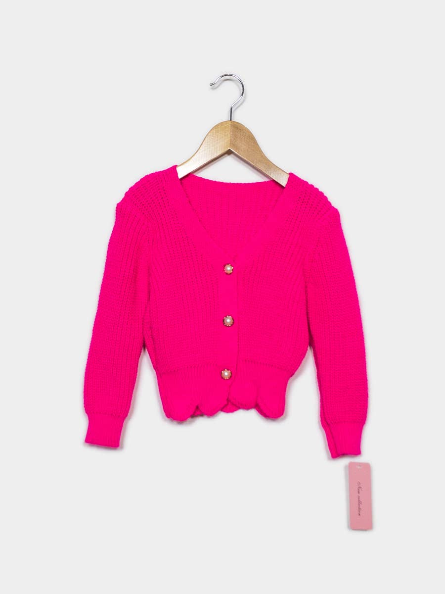 Hot Pink Cardigan