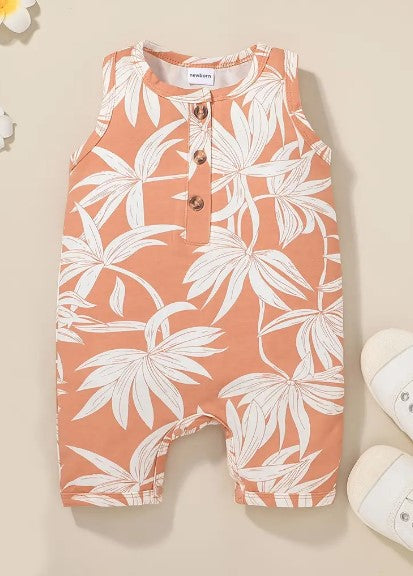 Tropical Baby Romper